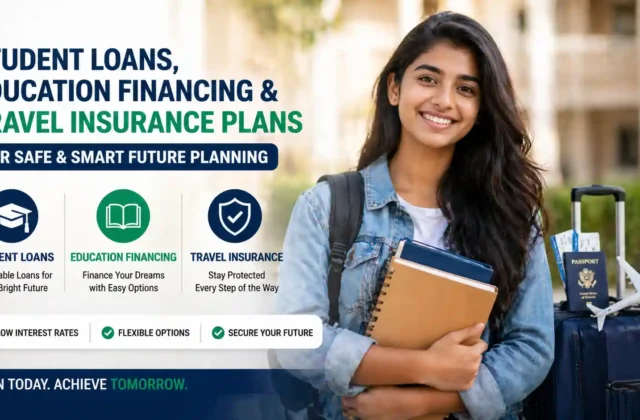 Student Loans, Education Financing, and Travel Insurance Plans for Safe and Smart Future Planning
